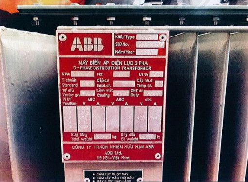 Mua máy biến áp cũ ABB 1000KVA