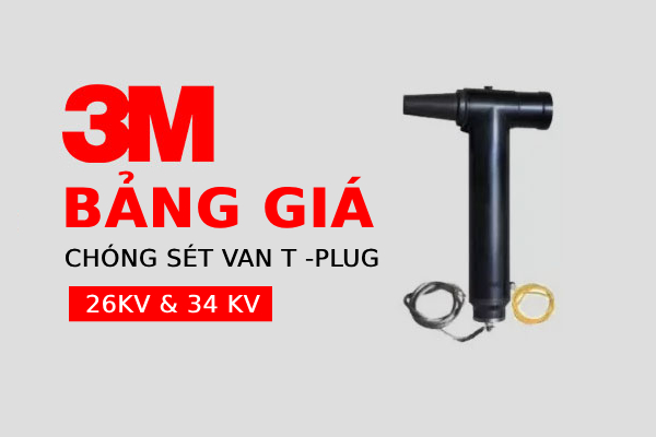 [Cập nhật] Bảng báo giá chống sét van T-Plug 26kV 34kV 3M