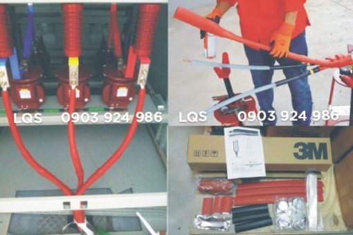 Đầu cáp 24KV 3 pha co nguội, trong nhà, 185-300mm2 3M