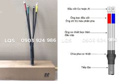 Đầu cáp co nhiệt hạ thế 0.4/1kV 4x150/240mm2 HST TTE