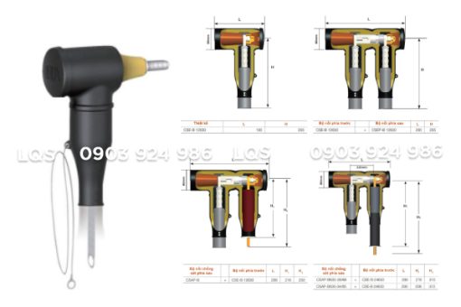 Chống sét van T-Plug 24kV ABB - LQS