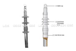 Đầu cáp co nguội 1 pha trong nhà 36kV 185-300mm2 Prysmian
