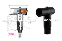 Đầu cáp T-Plug 24kV 630A 185-400mm2 TBCLA Prysmian