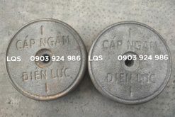 Mốc gang cảnh báo cáp ngầm trung thế điện lực