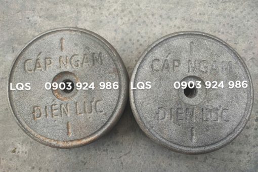 Mốc gang cảnh báo cáp ngầm trung thế điện lực