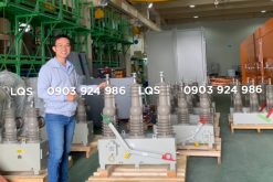 Máy cắt Recloser Entec loại 3 pha 15.5kV 16kA 630A