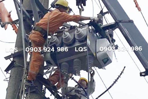 Cầu dao phụ tải ABB loại 36kV 12.5kA 400A ngoài trời khí SF6