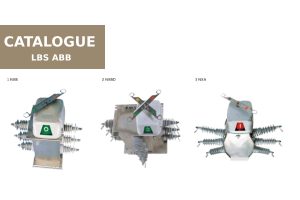 Catalogue cầu dao phụ tải LBS trung thế ABB