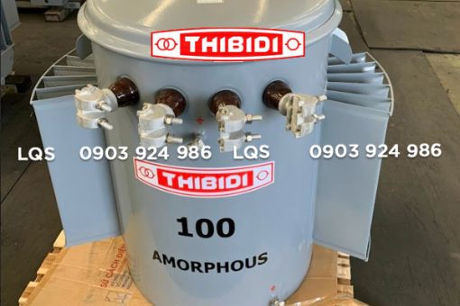 Máy biến áp THIBIDI tole Amorphous 1 pha 100kVA (12,7/0,23kV)