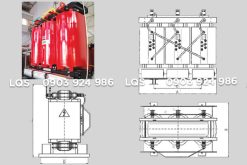 Máy biến áp 3 pha khô 180kVA hãng EMC