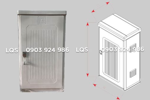 Vỏ Tủ Điện 1 Ngăn Nhựa Composite Ép Nóng