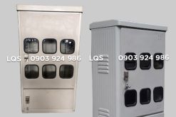 Tủ MCCB + 6 Điện Kế 600W 1100H 400D Nhựa Composite
