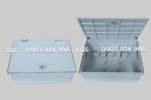 Hộp Phân Phối Điện Nhựa Composite Loại 6 Cực - 9 Cực