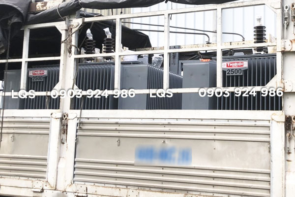 Giao hàng máy biến áp THIBIDI 2500kVA