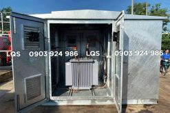 Ngăn máy biến áp trạm kios vỏ mạ kẽm