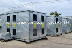 Sản xuất trạm biến áp hợp bộ vỏ mạ kẽm