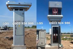 Trạm trụ thép tích hợp ngăn hạ thế