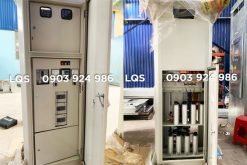 Trụ thép đỡ máy biến áp tích hợp ngăn hạ áp