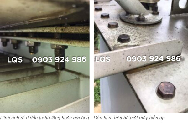 Xử lý chảy dầu máy biến áp