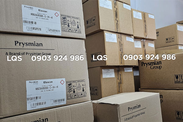 Lô hàng đầu cáp Prysmian chính hãng giá tốt tại kho LQS