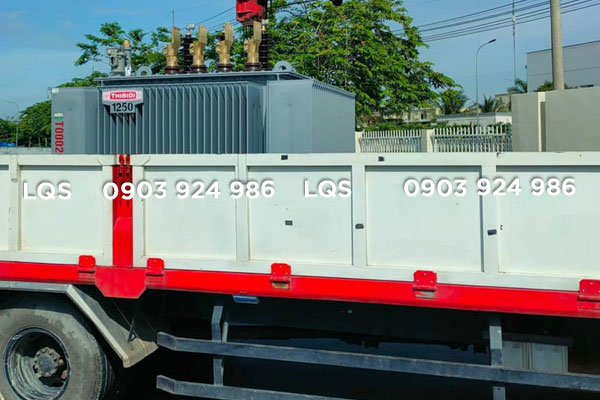 Giao hàng máy biến áp THIBIDI SILIC 3 pha 1250KVA