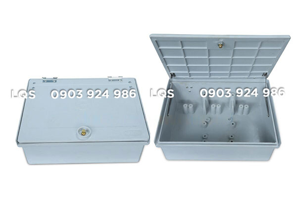 Hộp Phân Phối Điện Loại 6 Cực - 9 Cực nhựa Composite
