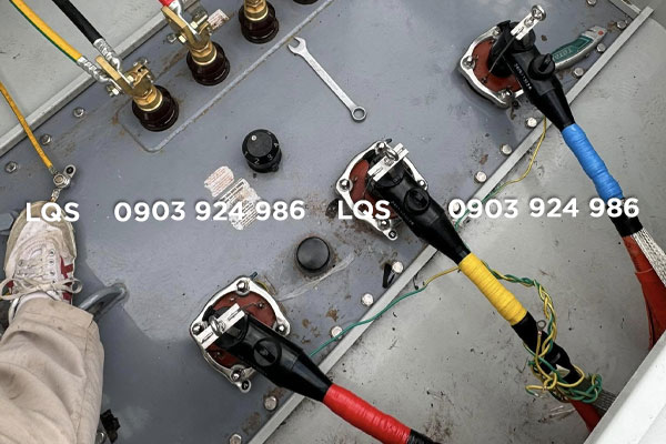 Lắp đặt đầu cáp Elbow 24kV 3M tại công trình dự án