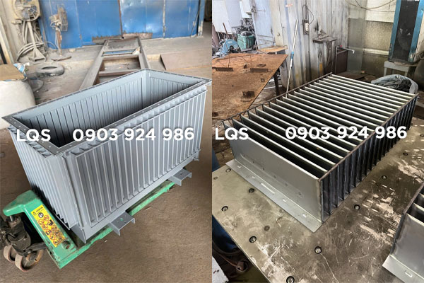 Thay vỏ máy biến áp cánh tản nhiệt