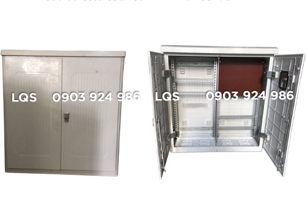 Tủ phân phối hạ thế 2 ngăn composite outdoor