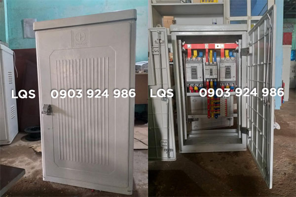 Tủ hạ thế nhựa Composite bên ngoài và bên trong